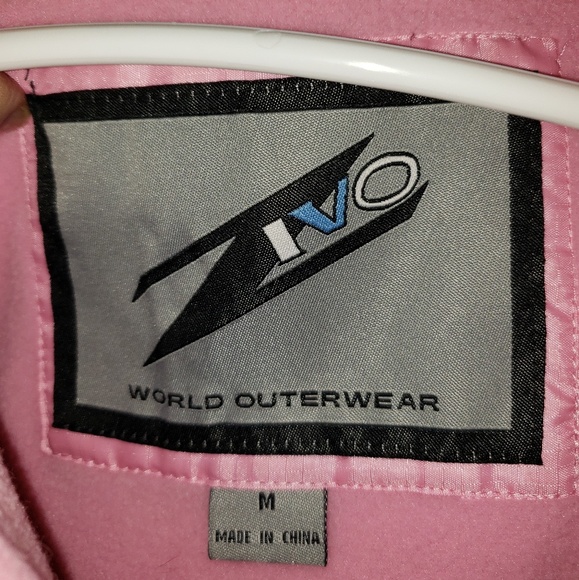 Zivo World Outerwear Down Feather Puffy Vest Pink - Picture 5 of 7